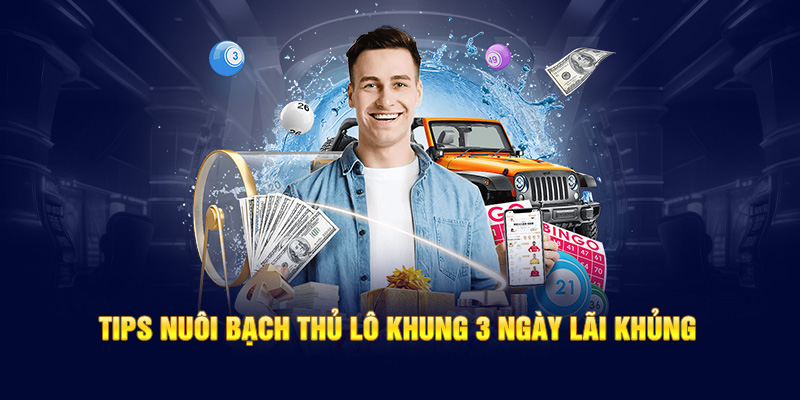 Tips nuôi bạch thủ lô khung 3 ngày lãi khủng